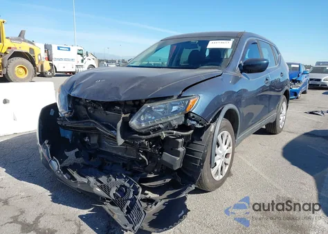 2016 Nissan Rogue S z USA, uszkodzony, nr VIN 5N1AT2MV7GC877117